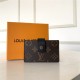 Louis Vuitton CARD HOLDER Black High