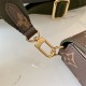 Louis Vuitton Félicie Strap & Go Monogram coated canvas M80091 High