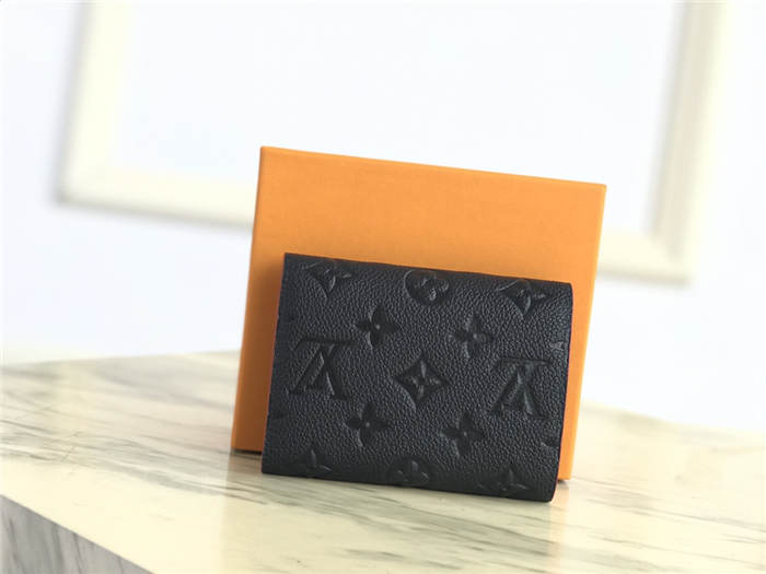 Louis Vuitton VICTORINE WALLET Monogram Empreinte Navy High