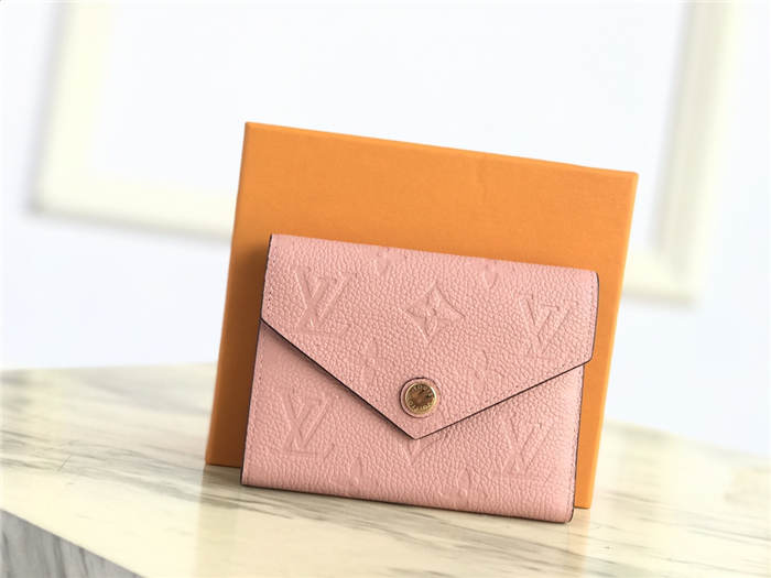 Louis Vuitton VICTORINE WALLET Monogram Empreinte Pink High