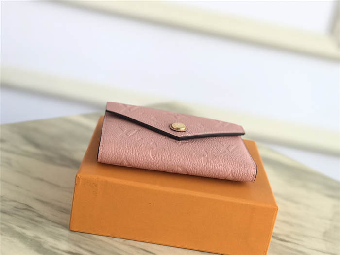 Louis Vuitton VICTORINE WALLET Monogram Empreinte Pink High