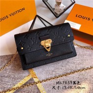 Louis Vuitton VAVIN CHAIN WALLET Monogram Empreinte Black High