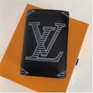 Louis Vuitton POCKET ORGANIZER Taurillon Shadow High