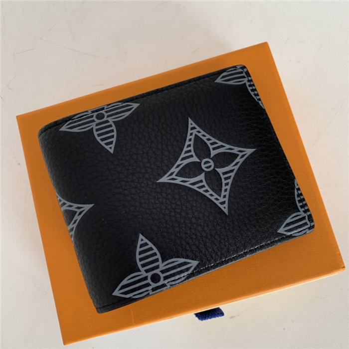 Louis Vuitton MULTIPLE WALLET Taurillon Shadow High