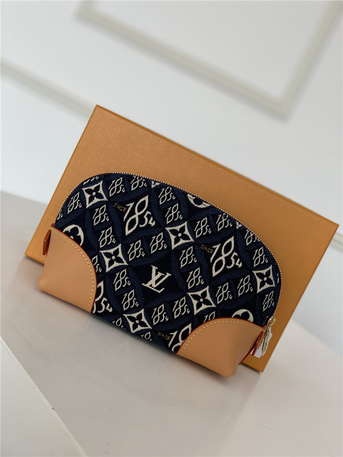 Louis Vuitton SINCE 1854 POCHETTE COSMETIQUE Blue High