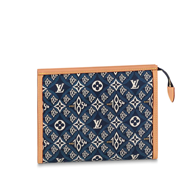 Louis Vuitton SINCE 1854 POCHE TOILETTE 26 Blue High