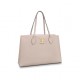 Louis Vuitton LOCKME SHOPPER Grained calf Greige High