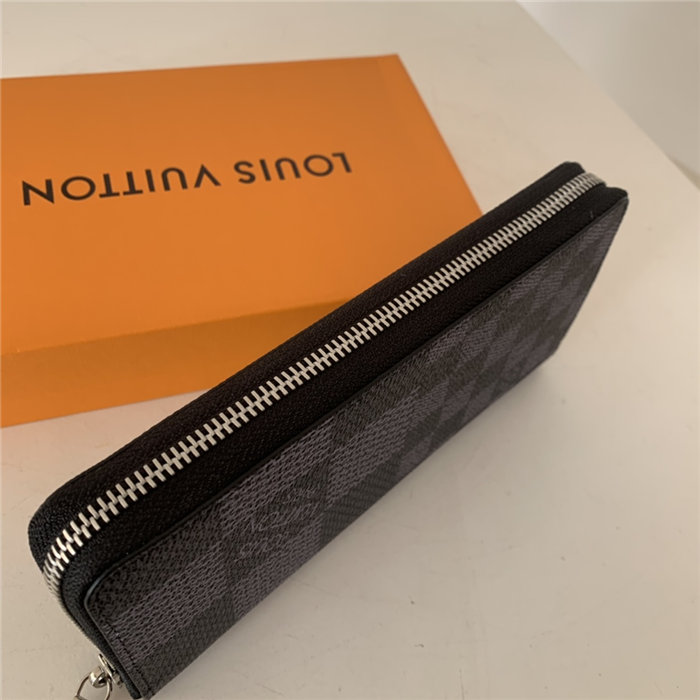 Louis Vuitton ZIPPY WALLET VERTICAL Black/Grey High