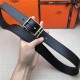 Hermes Nathan 32 reversible belt Togo Black High