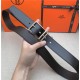 Hermes Nathan 32 reversible belt Togo Coffee High