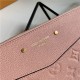 Louis Vuitton DAILY POUCH Monogram Empreinte Pink High