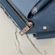 LV Aerogram Slingbag grained calf Blue High