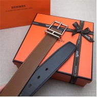 Hermes Nathan 38 reversible belt Togo Camel High