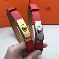 Hermes Kelly 18 belt Epsom Red High