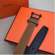 Hermes Reversible belt 32 mm Epsom Camel High