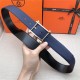 Hermes Reversible belt 32 mm Togo Navy High