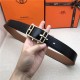 Hermes Cape Code 32 reversible belt Togo Camel High