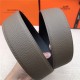 Hermes Reversible Belt 38 mm Togo Grey High