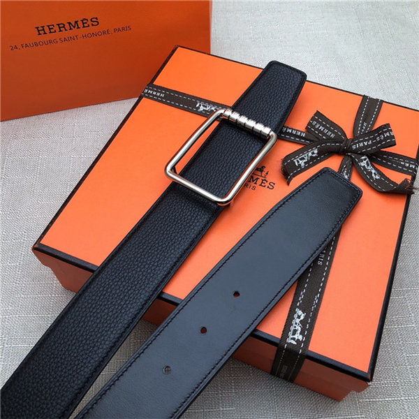 Hermes Code 32/38 reversible belt Togo Black High