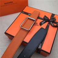 Hermes Code 32/38 reversible belt Togo Orange High