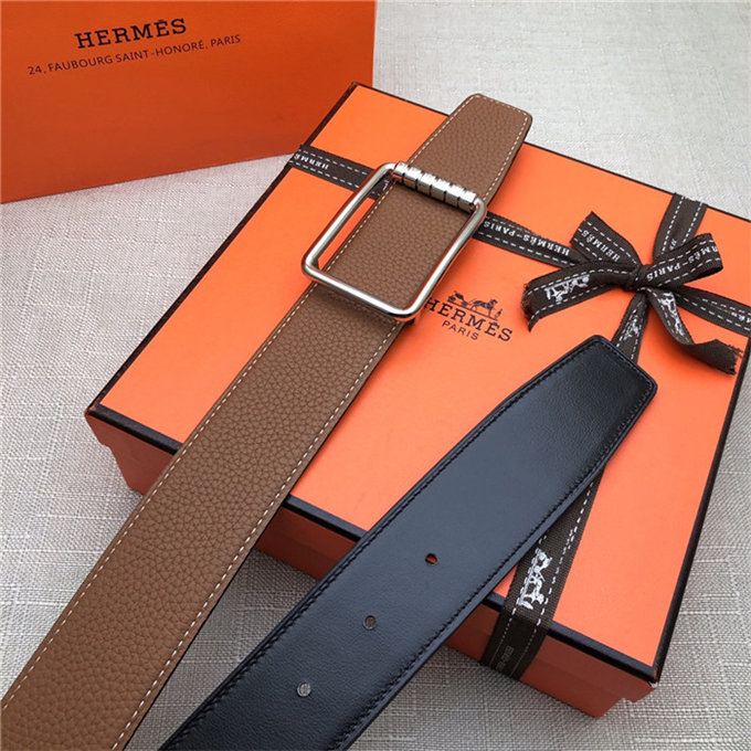 Hermes Code 32/38 reversible belt Togo Camel High