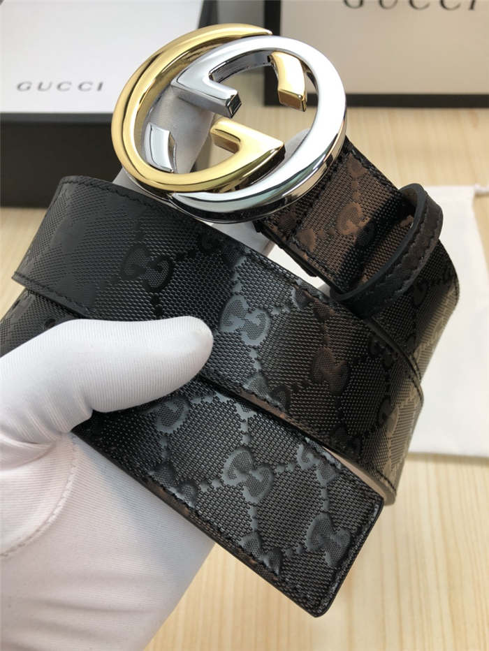 Gucci GG Supreme belt with G buckle 38mm High