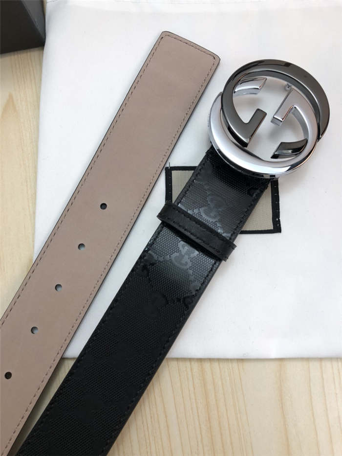 Gucci GG Supreme belt with G buckle 38mm High