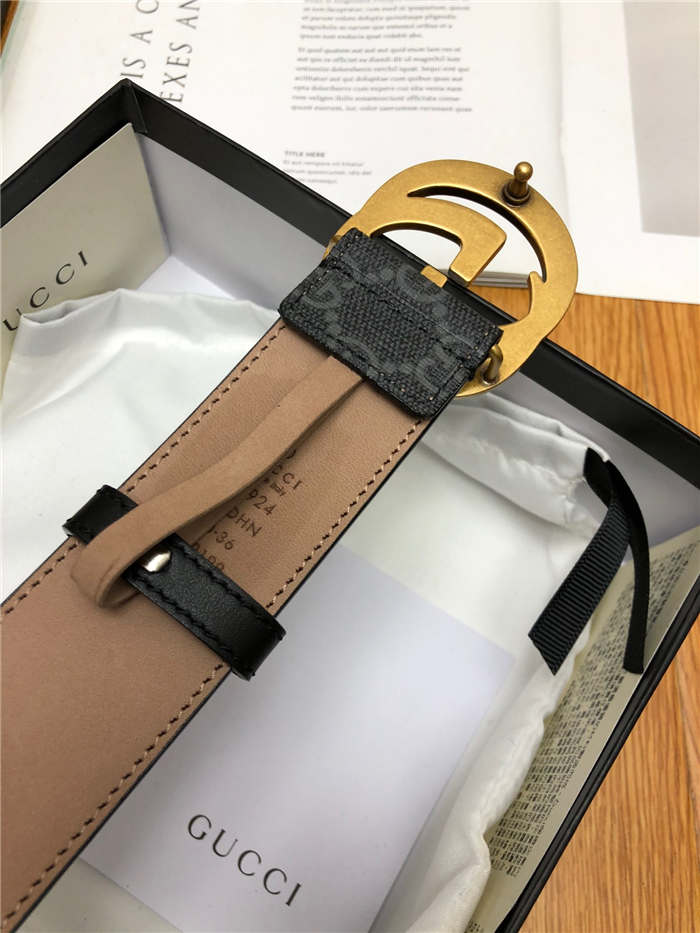 Gucci GG belt with interlocking G buckle 38mm High