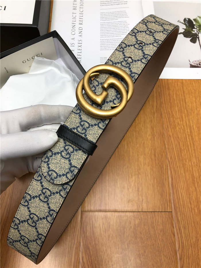 Gucci GG belt with interlocking G buckle 38mm High