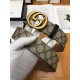 Gucci GG belt with interlocking G buckle 38mm High