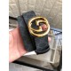 Gucci GG belt with interlocking G buckle Gold 38mm High