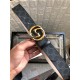 Gucci GG belt with interlocking G buckle Gold 38mm High