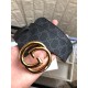 Gucci GG belt with interlocking G buckle Gold 38mm High