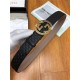 Gucci GG belt with G buckle Gold 38mm High