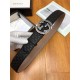 Gucci GG belt with G buckle Silver 38mm High