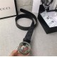 Gucci GG Supreme belt with G buckle 35/38mm High