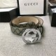 Gucci GG Supreme belt with G buckle 35/38mm High