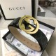 Gucci GG Supreme belt with G buckle 35/38mm High