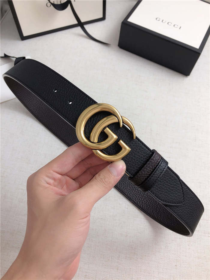 Gucci Reversible belt with Double G buckle 40mm High