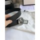 Gucci Leather belt with interlocking G buckle 38mm High