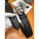 Gucci Signature belt with G buckle 38mm Silver High