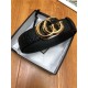 Gucci Signature belt with G buckle 38mm Gold High