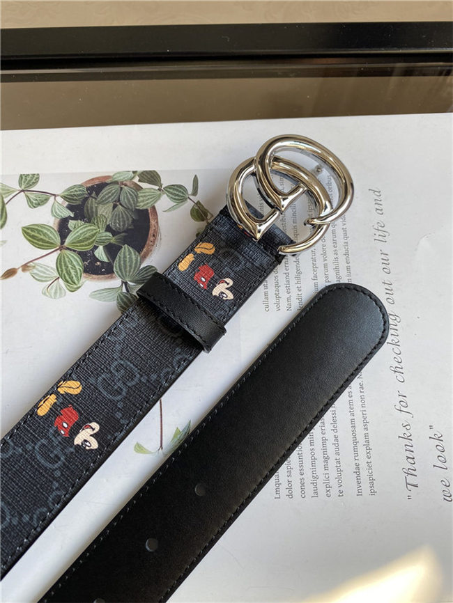 Gucci GG belt with Double G buckle 35mm Mickey High