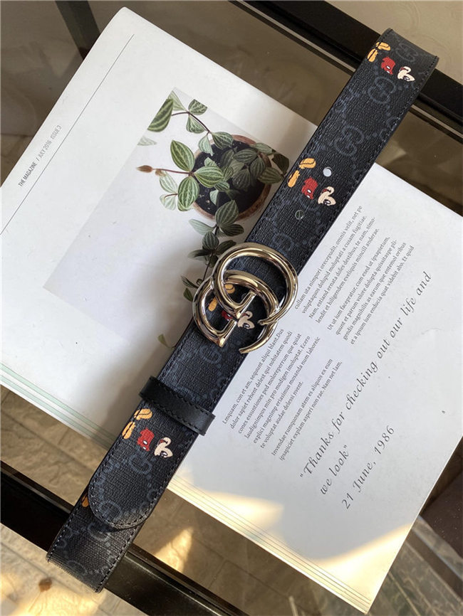 Gucci GG belt with Double G buckle 35mm Mickey High