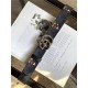 Gucci GG belt with Double G buckle 35mm Mickey High