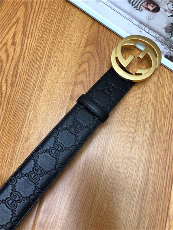 Gucci Signature belt with G buckle 38mm High