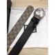 Gucci GG Supreme belt with G buckle 38mm High