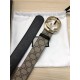 Gucci GG Supreme belt with G buckle 38mm High