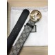 Gucci GG Supreme belt with G buckle 38mm High