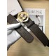 Gucci Signature belt with G buckle 38mm Gold High